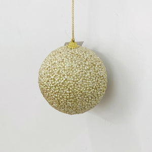 GOLD GLITTER ORNAMENT