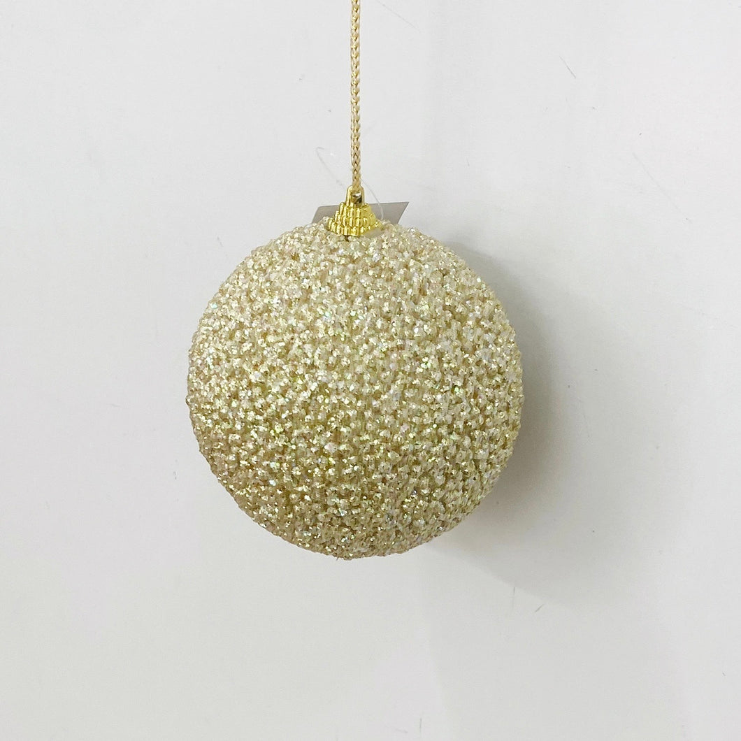 GOLD GLITTER ORNAMENT