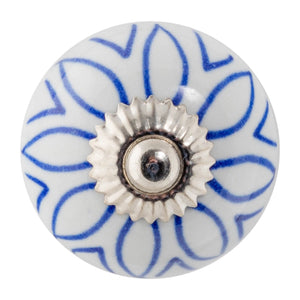 CERAMIC DRAWER KNOB - STRIPE