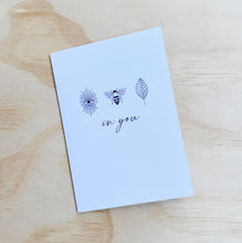 Load image into Gallery viewer, I BEE-LIEVE IN YOU CARD
