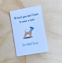 Load image into Gallery viewer, GET WELL SOON DOG CARD
