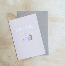 Load image into Gallery viewer, HELLO BABY CARD
