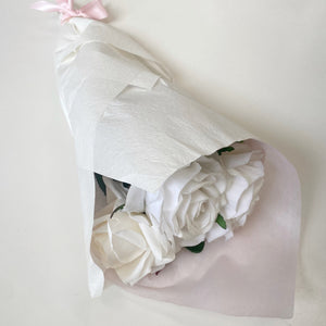 ROSE BOUQUET- WHITE