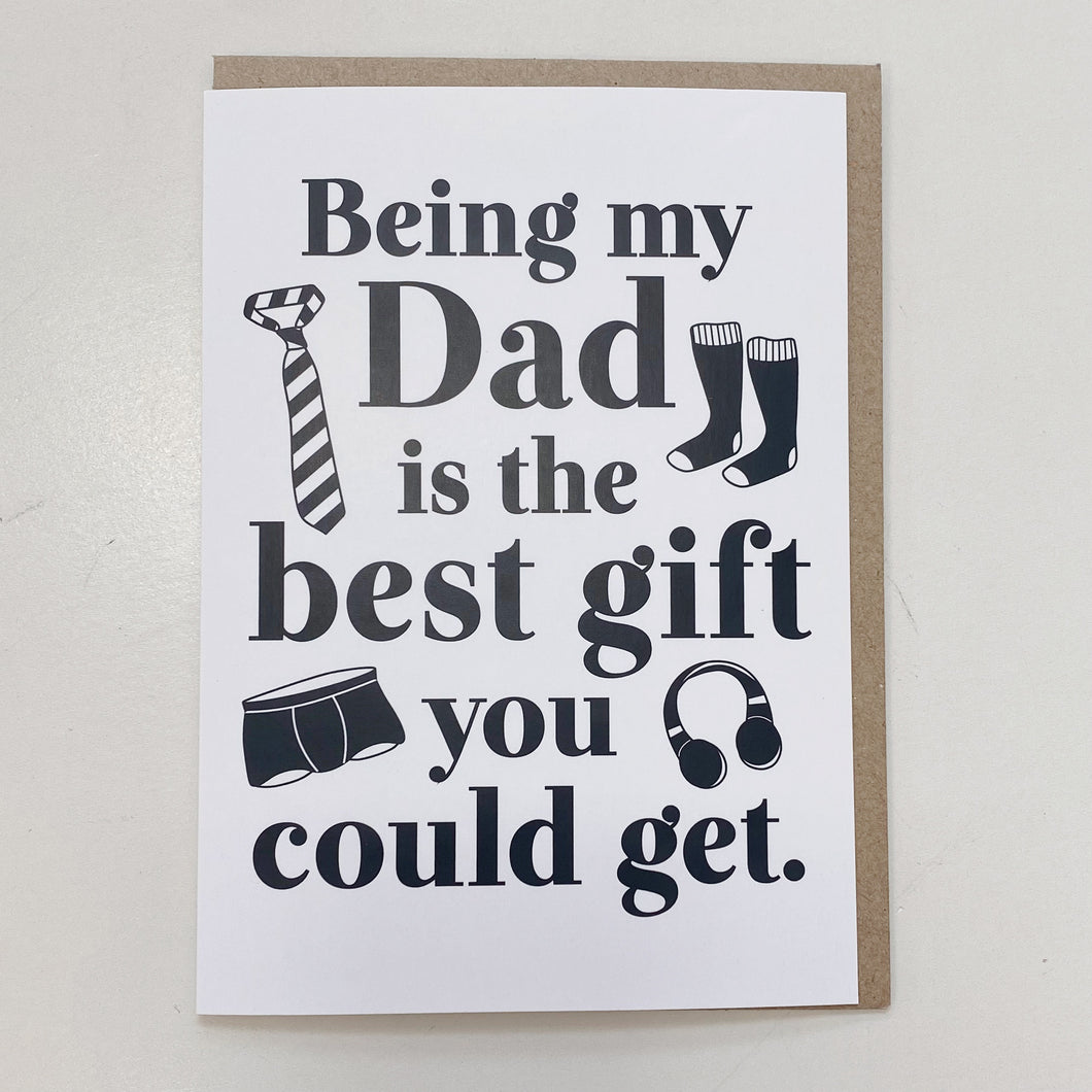 GIFT OF DAD CARD