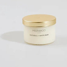Load image into Gallery viewer, MEERABOO MINI GOLD LID CANDLE
