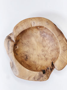 CHUNKY TEAK BOWL