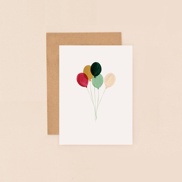 BALLOONS CARD