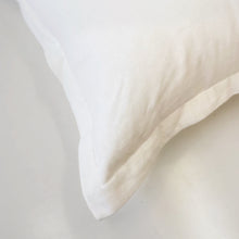 Load image into Gallery viewer, WHITE LINEN CUSHION 55CM
